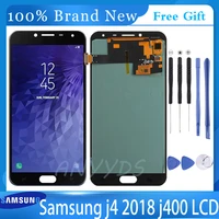 super amoled 5 5for samsung galaxy j4 j400 lcd display with touch screen digitizer assembly replacement parts j400f sm j400f