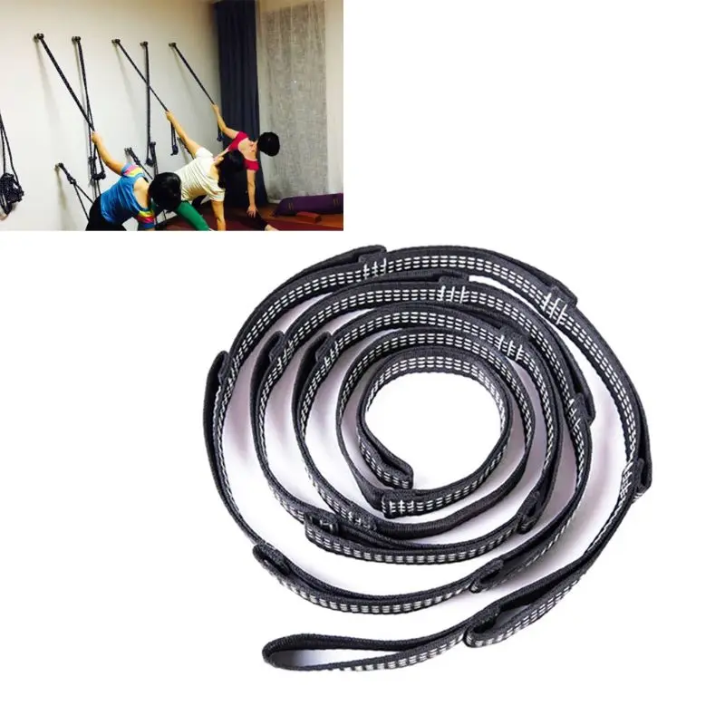 

3m Adjustable Tree Hanging Hammock Yoga Straps High Olypropylene Safety Rope Extension Belt