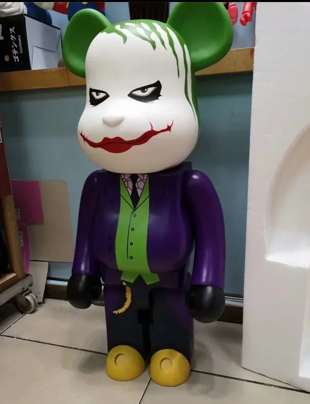 

70cm Bearbrick 1000% @rbrick Building block bear extra large violent bear doll toy model Home Decoration Movable doll collection