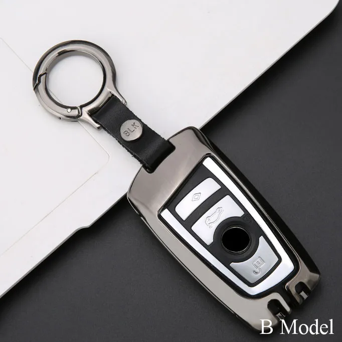 Цинковый сплав автомобильный брелок дистанционного управления с ключом чехол