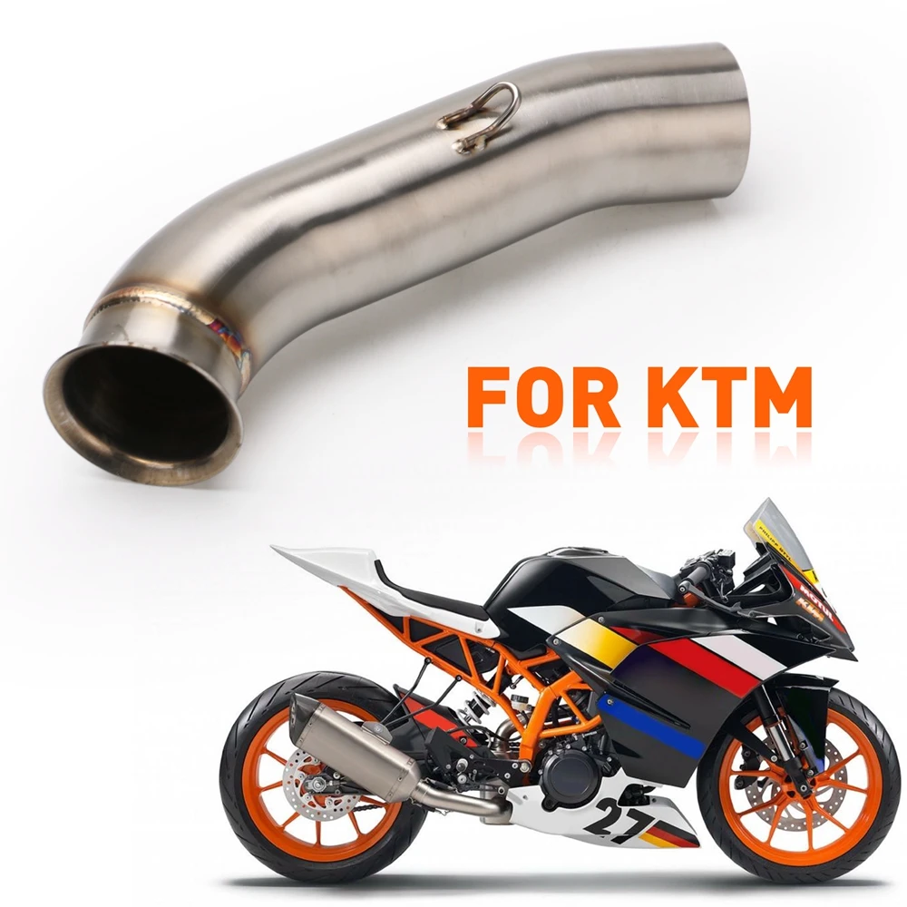 Для KTM аксессуары для мотоциклов DUKE 390 250 125 промежуточная выхлопная труба