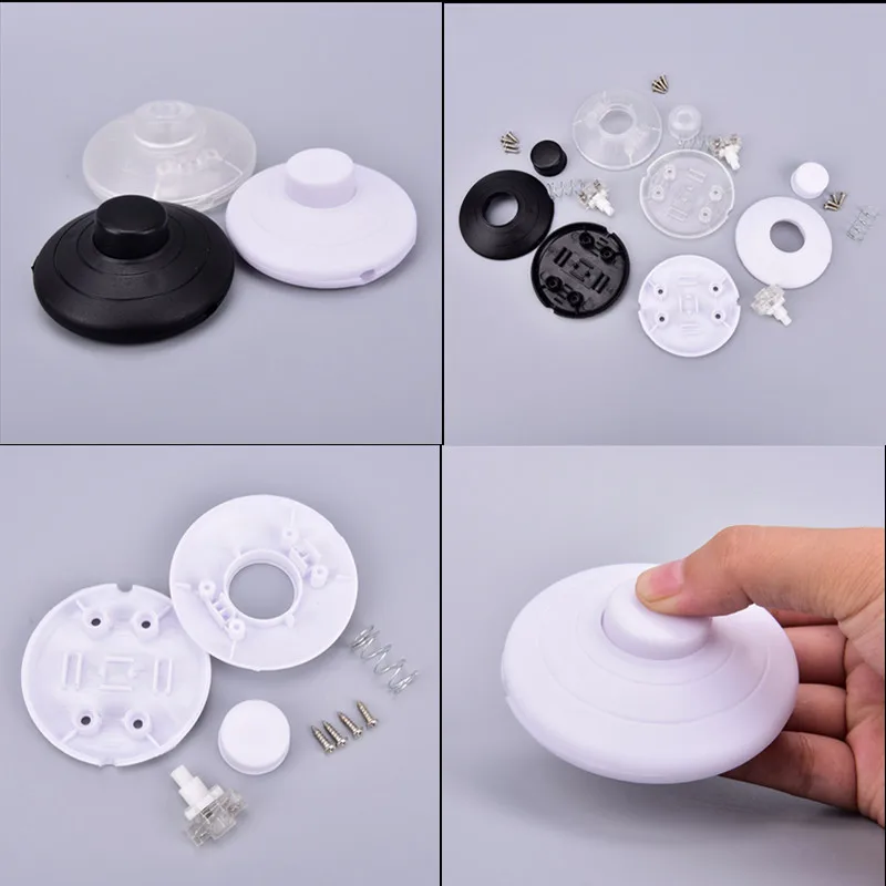 1 шт. 317 дюйма Рабочая поверхность на полпути кнопка сброса с круглой ногой ножной