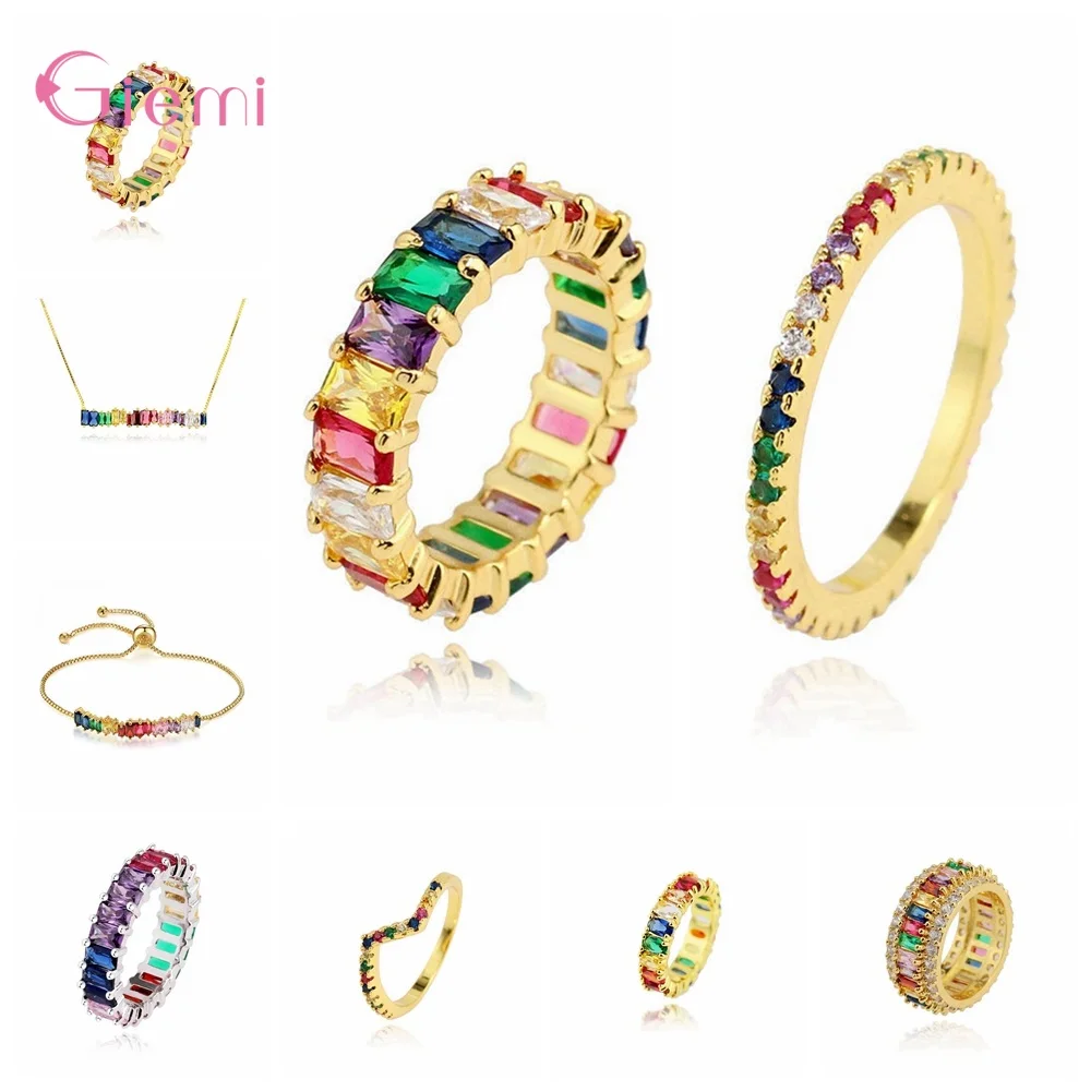 Женский ювелирный комплект из колье браслета и кольца серебра 925 пробы |