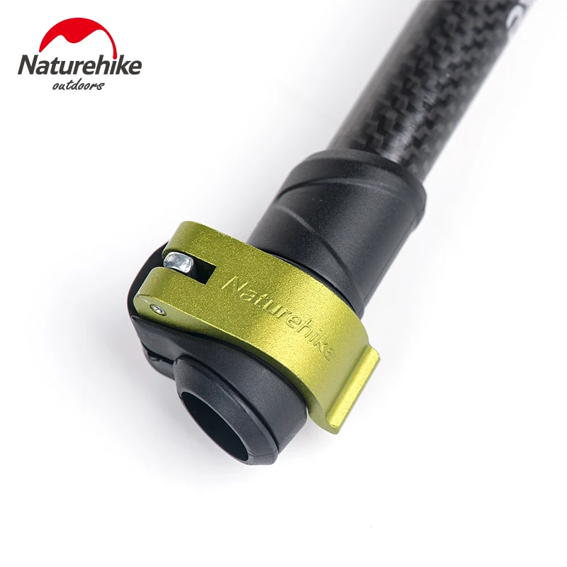 Палка для ходьбы Naturehike 5-секционная сверхлегкая из углеродного волокна