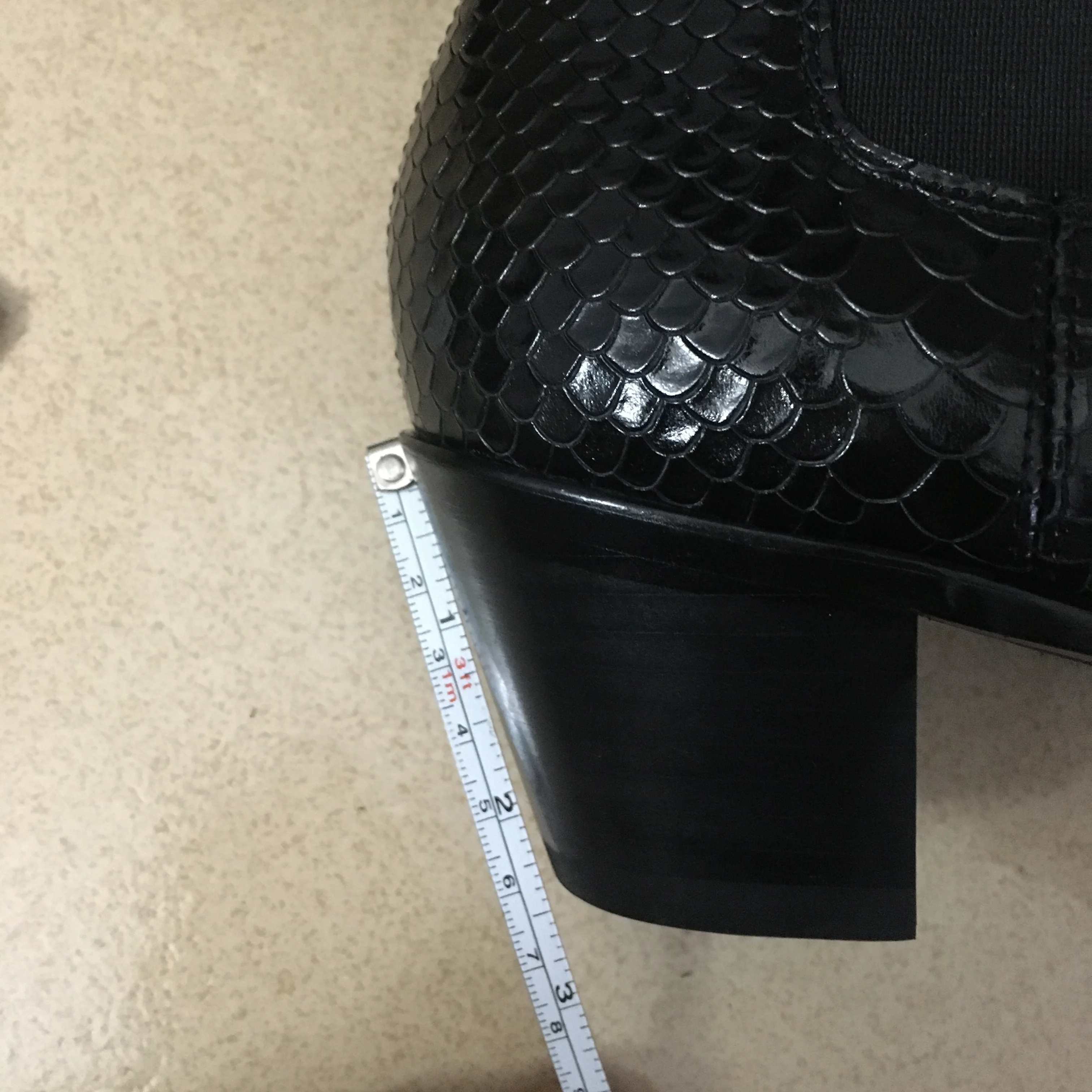 Новые дизайнерские мужские ботинки челси из змеиной воловьей кожи на высоком