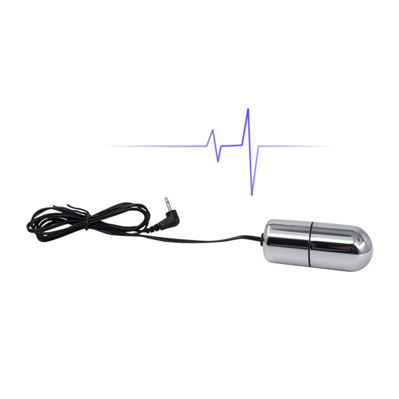 Электрический шок Вагина мяч Анальная пробка электрический пульс любовь прыжки