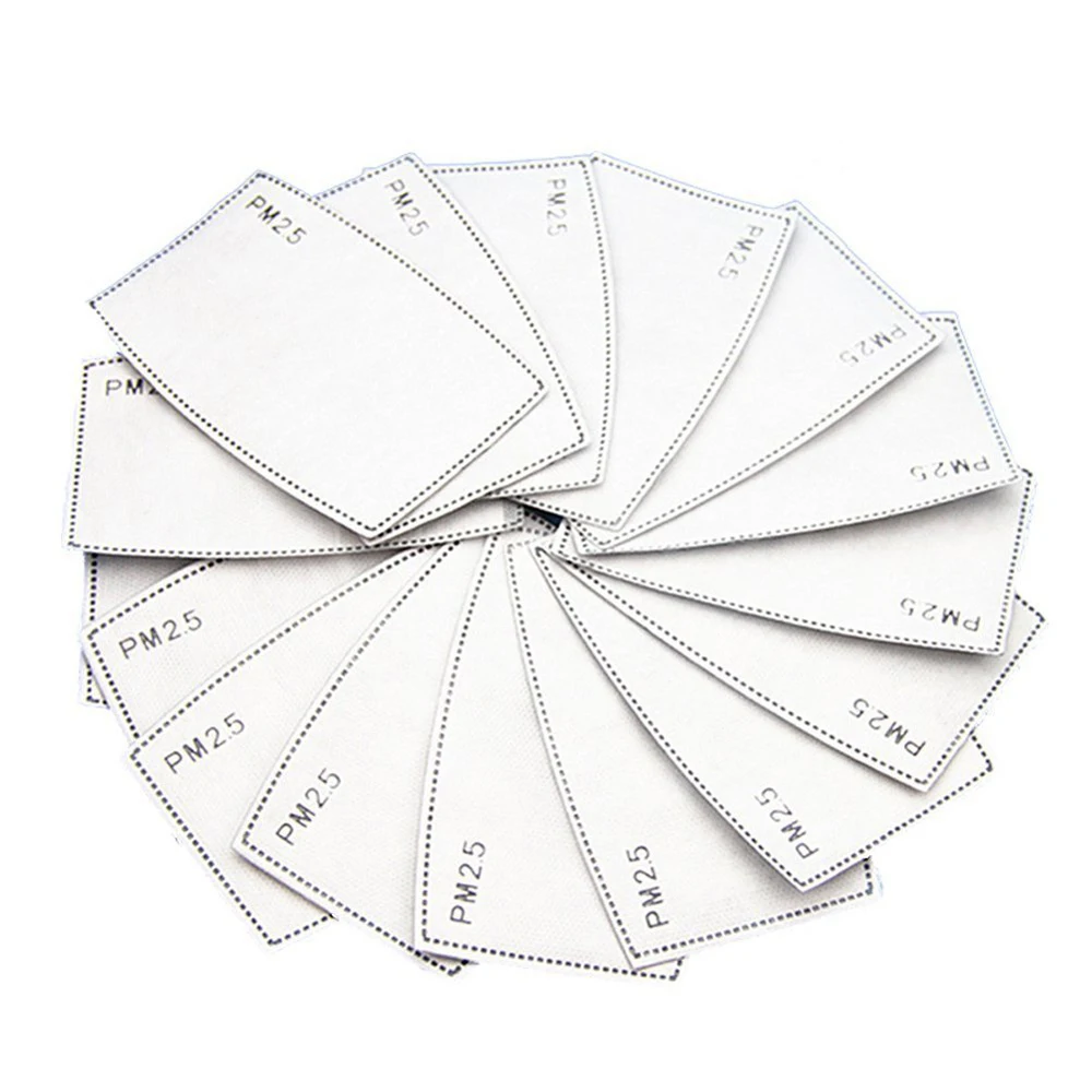 

2/5 pcs Bedruckbare Masken, Waschbare Pm 2.5-filtermasken, Staubmasken, Wiederverwendbare Austauschbare Maskenpads