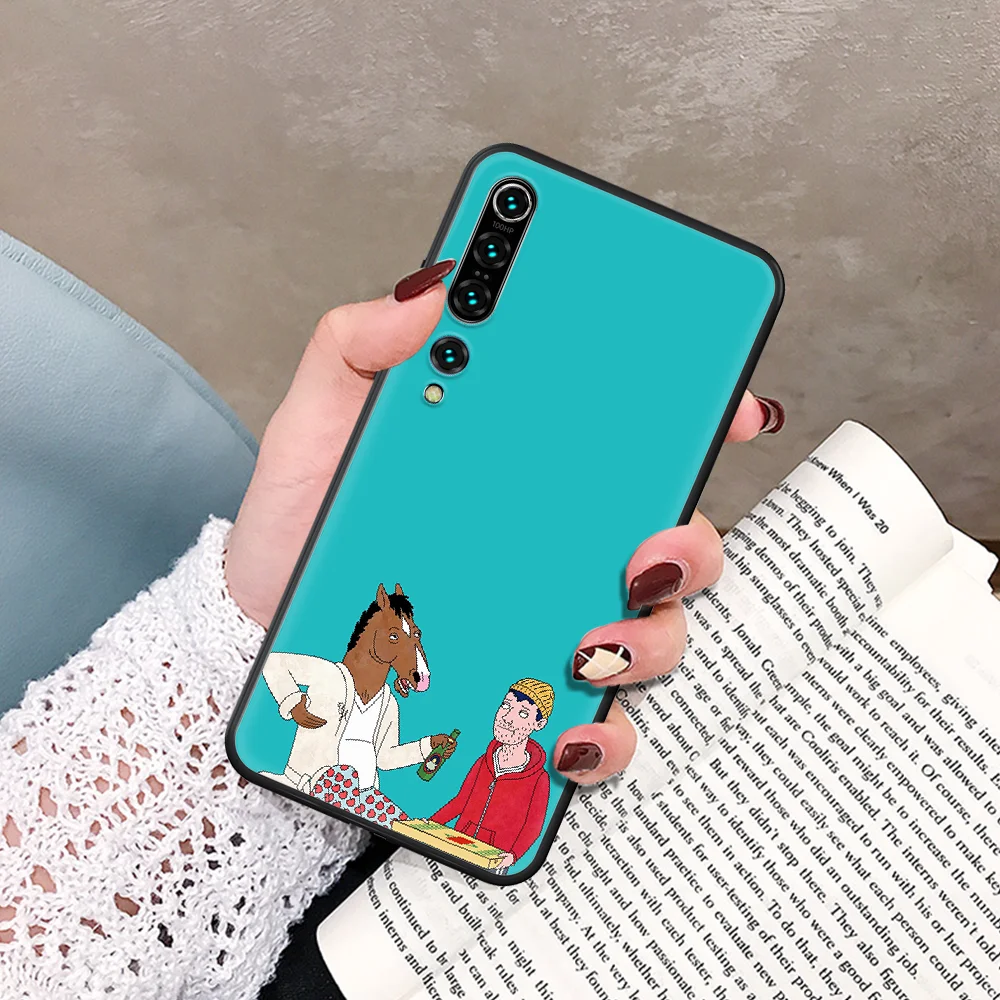 

BoJacks Horsemans Will Arnett Phone Case For Xiaomi Mi Note 10 A3 9 MAX 3 A2 8 9 Lite Pro Ultra black Etui Tpu Prime Silicone