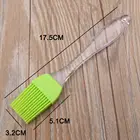 Силиконовая Кондитерская щетка с прозрачной ручкой, кухонный инструмент для выпечки, барбекю, бастирования, масла, крема, кемпинга MDJ998