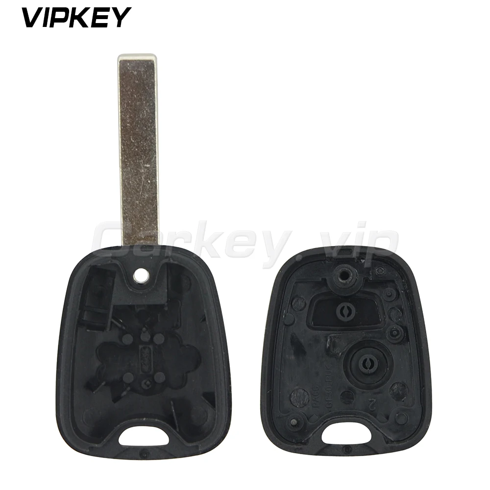 Remotekey 2 кнопки с ID46 Электронный чип внутри 434 МГц HU83 лезвие Uncut для Citroen peugeot 307 абсолютно дистанционный ключ