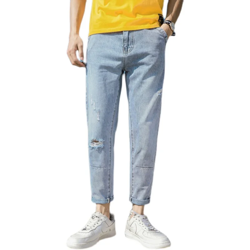 

2021 Boy Trousers for men baggy jeans Man Wide Leg Oversize Men's Pants