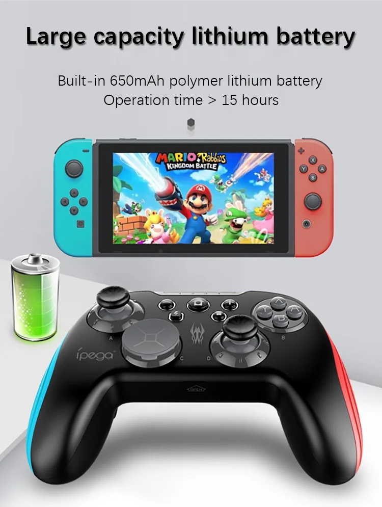 

iPega PG-9139 Controller Wireless Bluetooth Gamepad Joystick Gaming Joypad For Switch PC Game-Controller