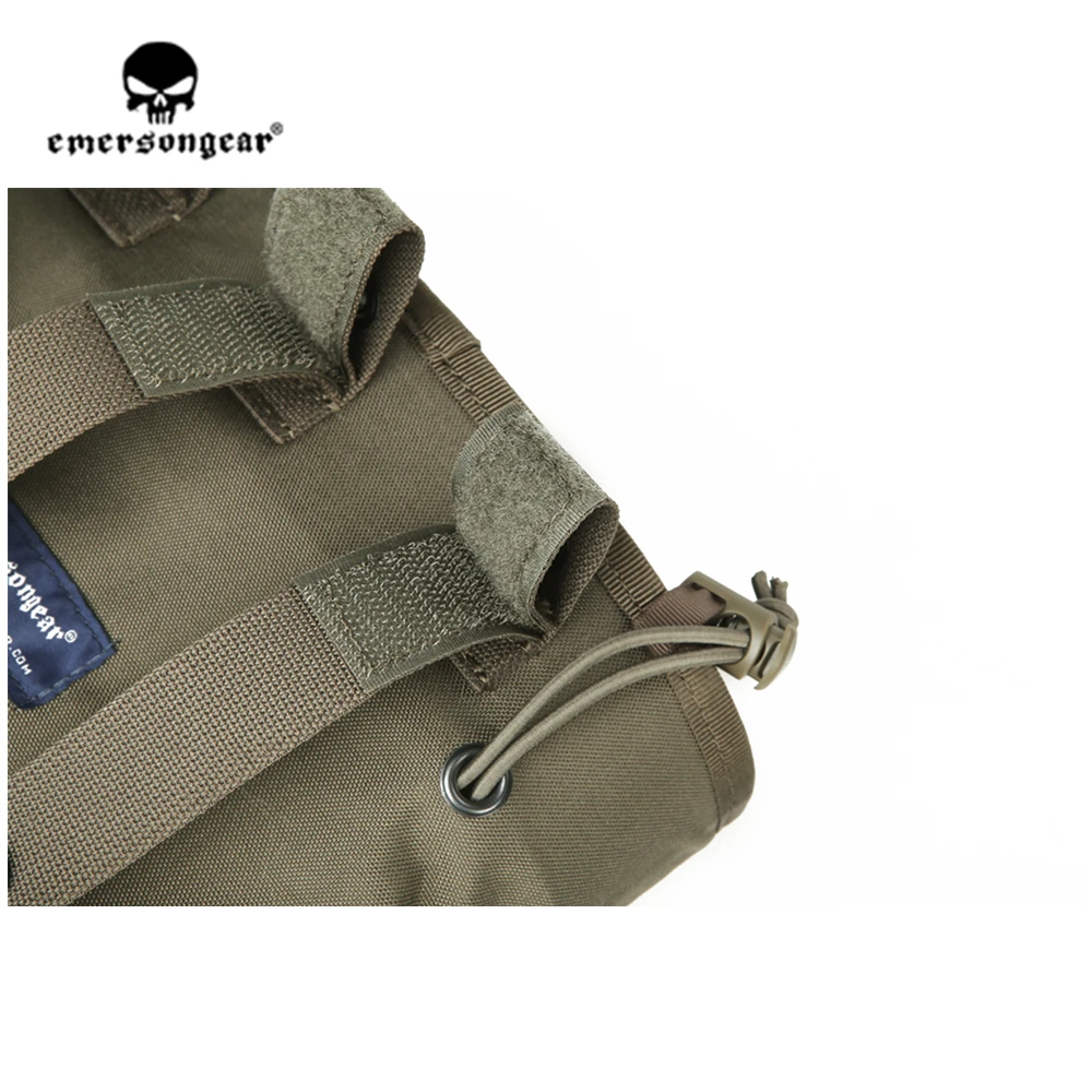 Emersongear Emerson Тактический Рециркулирующий подсумок Molle Dump нейлоновый подсумок охотничий мешок Ranger зеленый цвет 500D Cordura