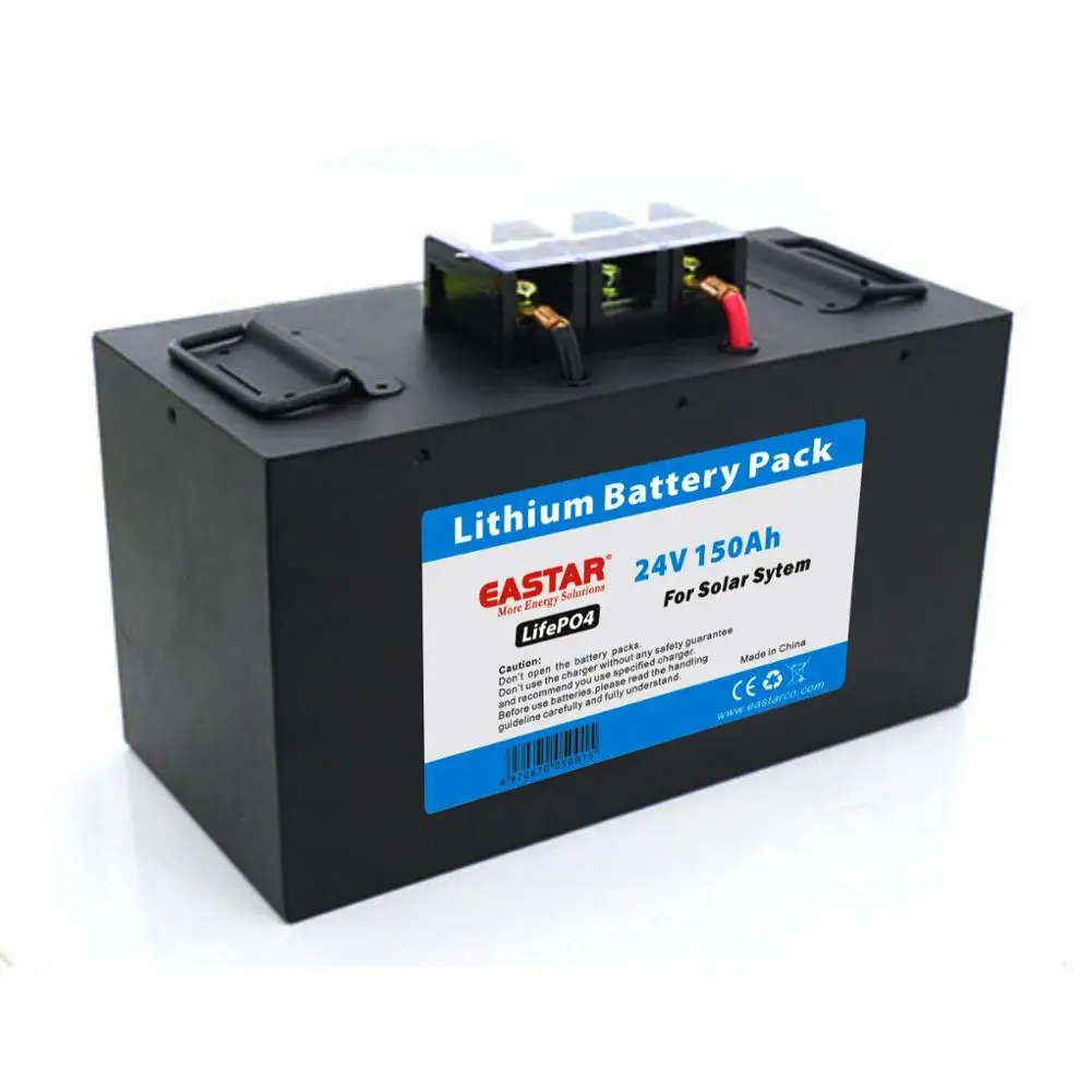 

Hot sale! 24V 200Ah LifePO4 battery lithium battery pack with BMS for solar 3000 times cycle life with RoHS/CE approved