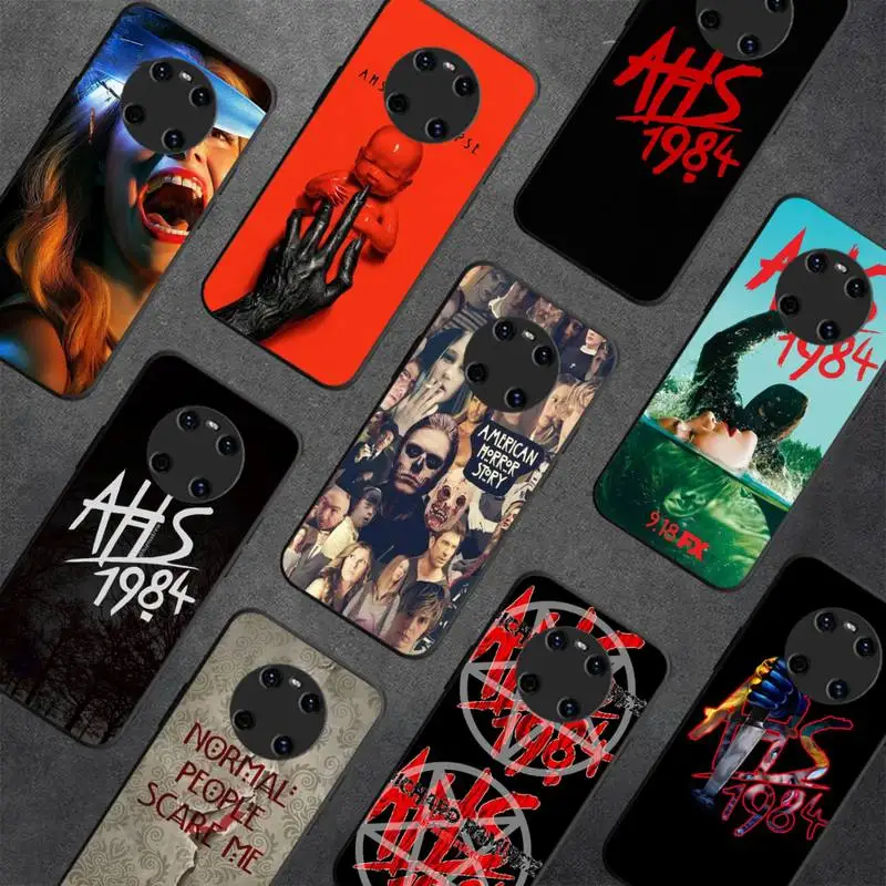 

American Horror Story AHS 1984 Phone Case For Huawei Y5 Y62019 Y52018 Y92019 Luxury funda case for 9prime2019