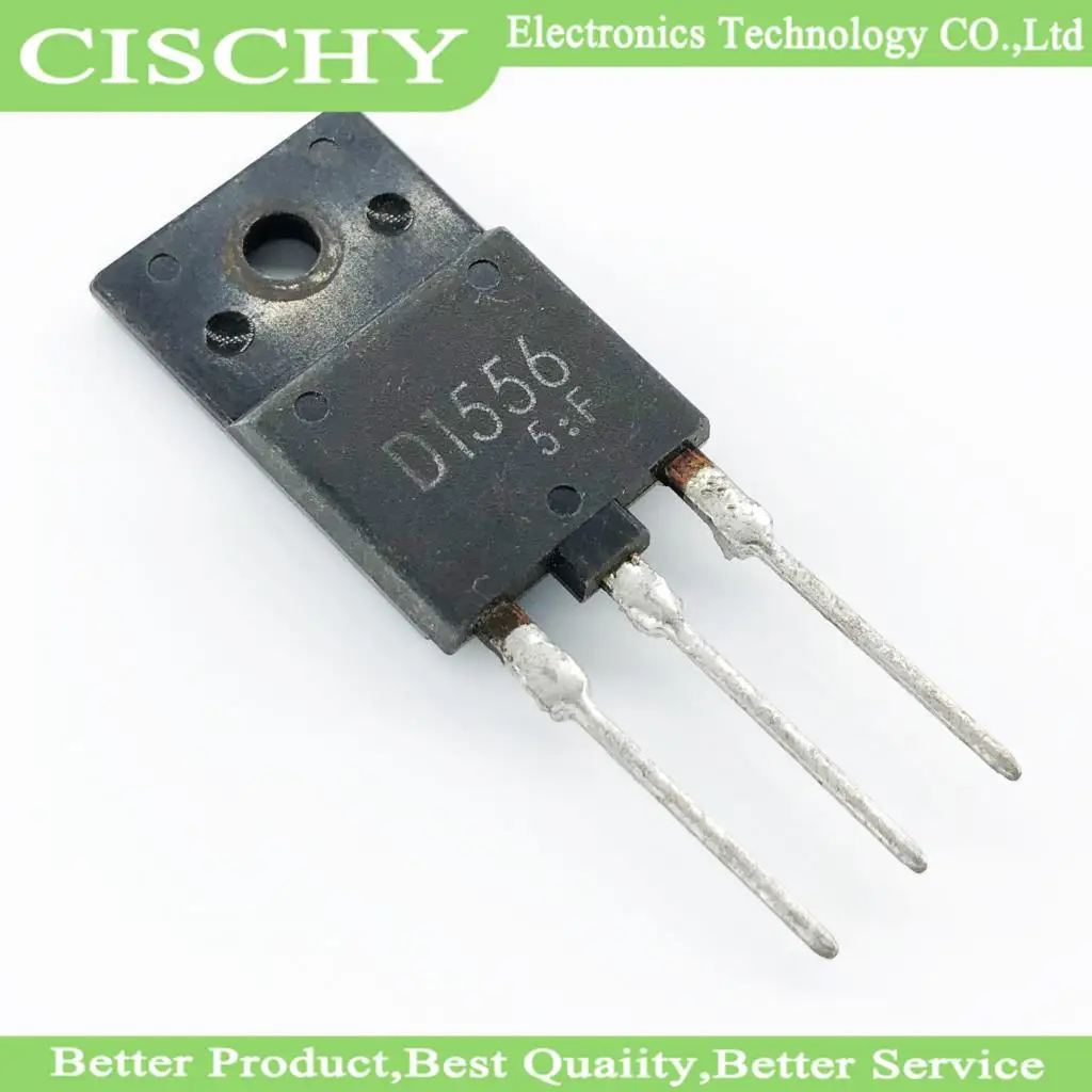 1 шт./лот 2SD1556 D1556 TO-3PF 1500V 6A | Электронные компоненты и принадлежности