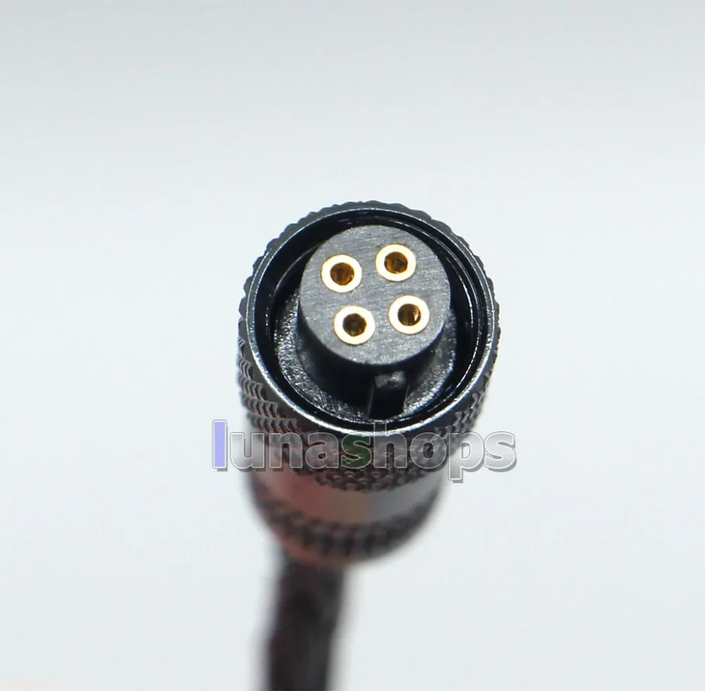Кабель для наушников LN006967 16-жильный черный OCC шикарный все в 1 Audio-Technica ATH-IM50 IM70 ath-IM01