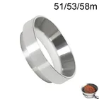 Алюминиевый фильтр для кофе 51 мм53 мм58 мм, интеллектуальное Дозирующее кольцо, порошок бариста для эспрессо, универсальные инструменты для кофе, портативный