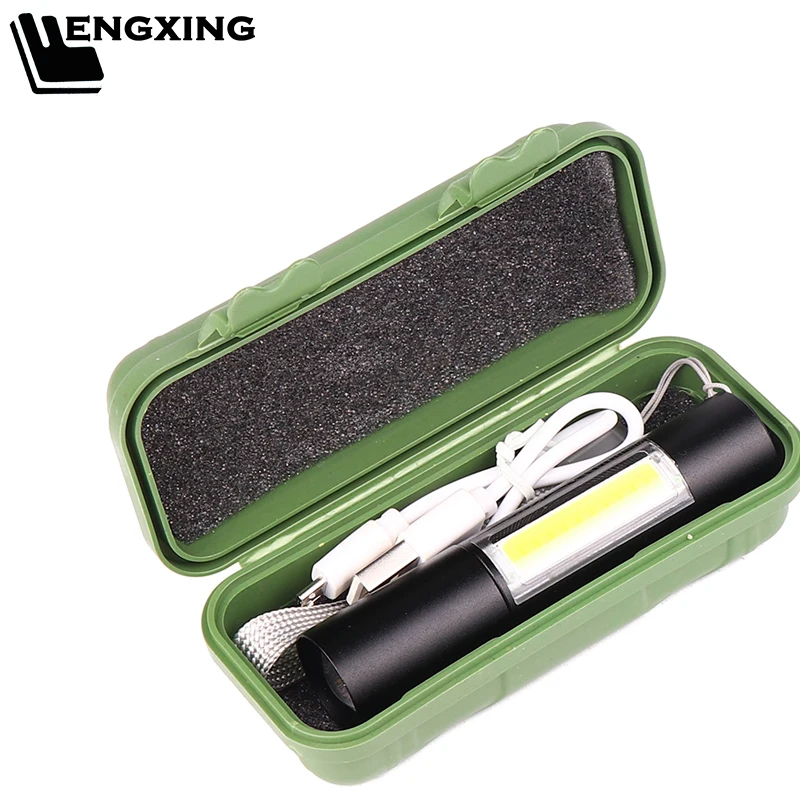 

Super Bright Penlight Led Flashlight Torch Lamp For Outdoor Waterproof 2000 Lumens Built In Battery XP-G Q5 Aluminum Lantern