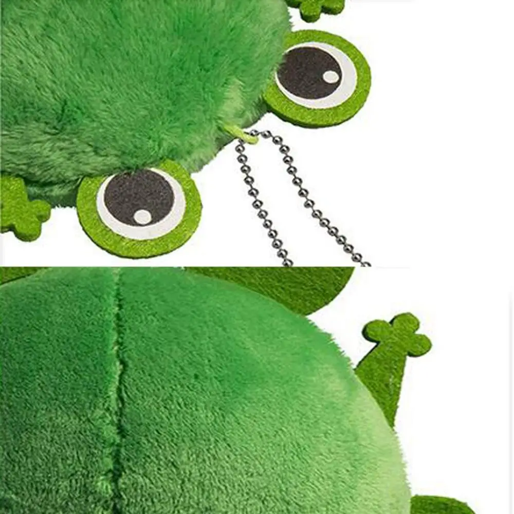 Подвески плюшевые лягушки мягкие животные брелоки украшения аксессуары сумка