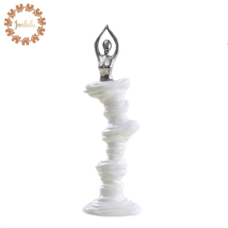 3 шт./компл. Серебряный балет в воде украшение для рабочего стола Креативные