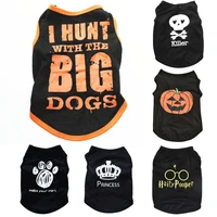 dog clothes summer vest for puppy cartoon printing t shirt cooling dog shirts breathable dog costume chihuahua ropa perro xs l