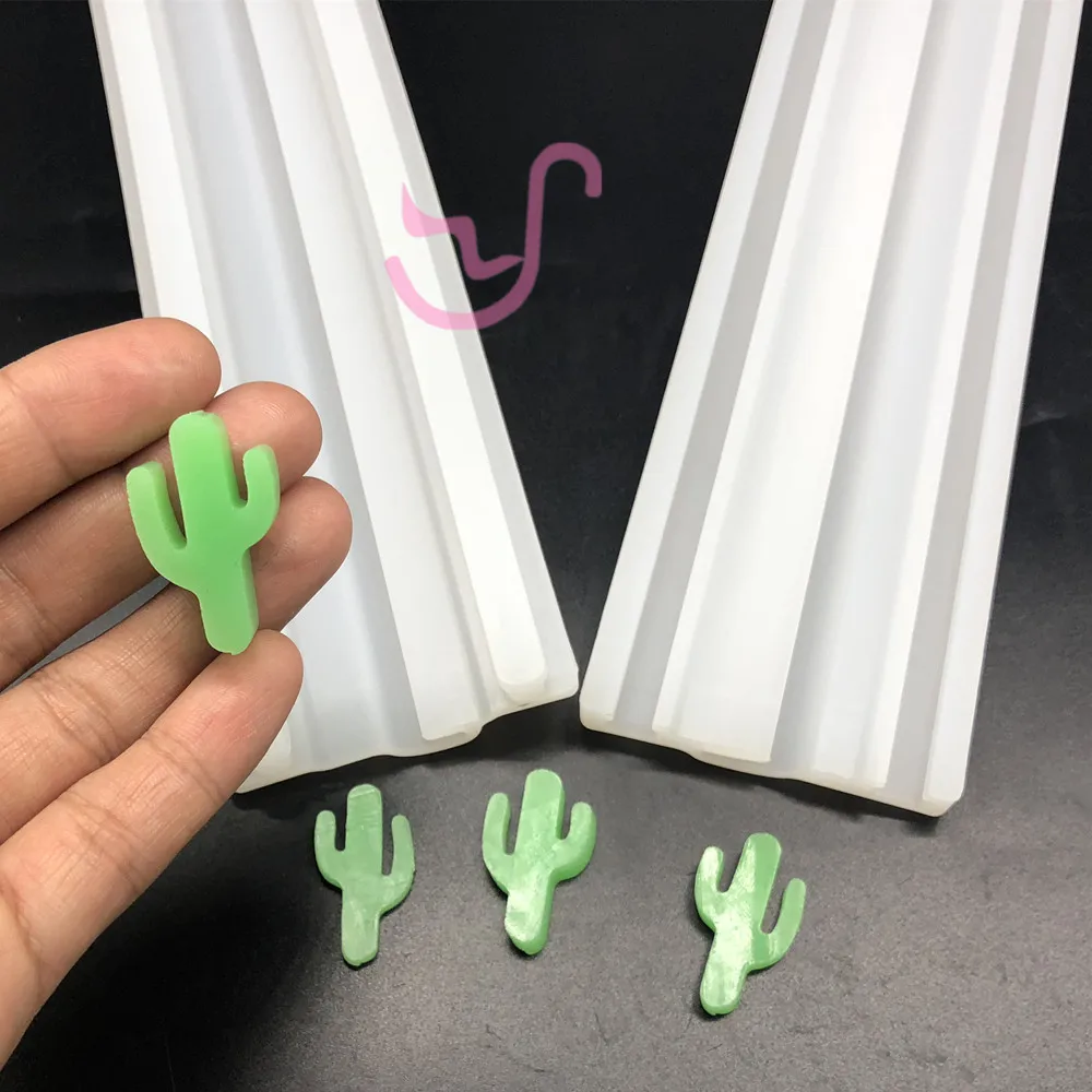 Кактус длинные силиконовая трубка Колонка пресс формы &quotсделай сам&quot форма для