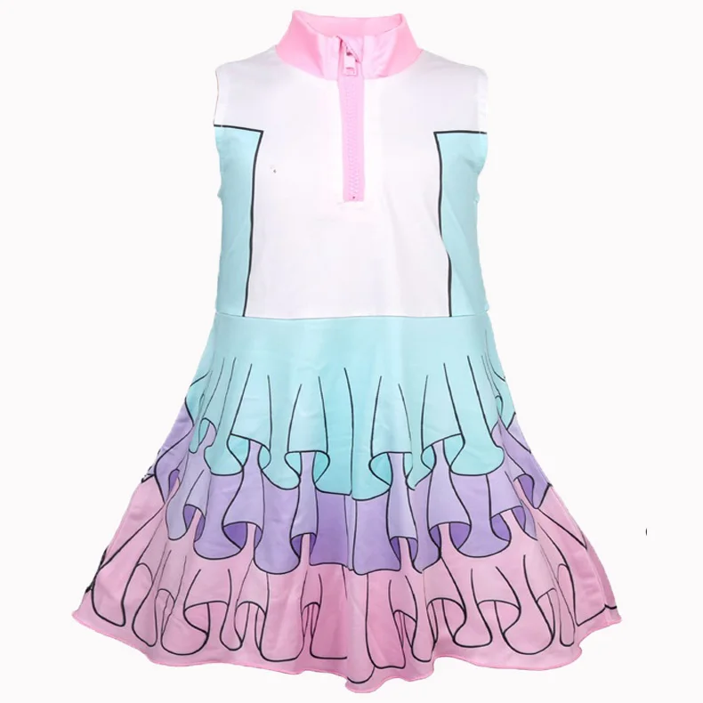 Платье для девочек 3-10 лет рождественские платья косплея платье подростков