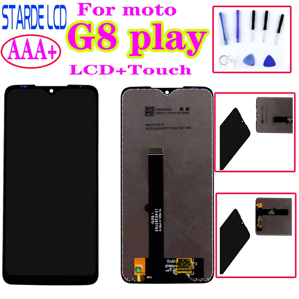 

ЖК-дисплей для Moto G8 Play XT2015 XT2015 -2, дисплей с сенсорным экраном и дигитайзером в сборе, замена дисплея Motorola G8Play, оригинал