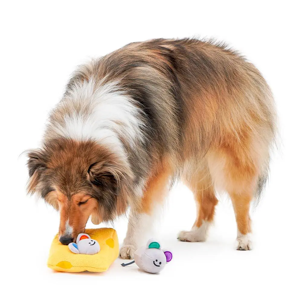 Лидер продаж Корейская мышь с сыром Ins игрушки для собак пищащие милые хлопковые