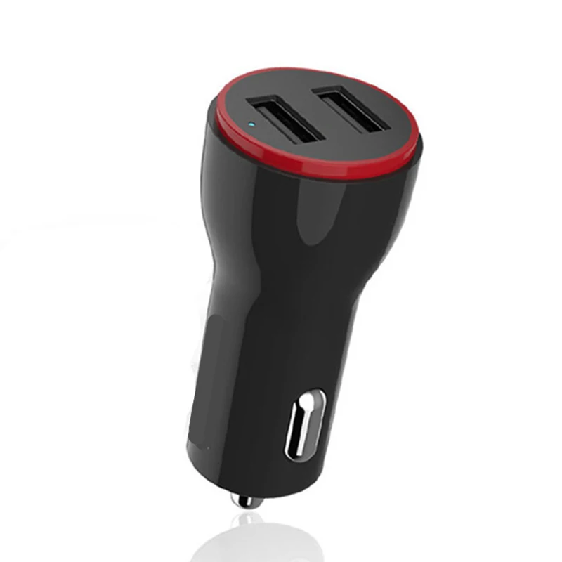 5V 2.4A 2-Порты и разъёмы зарядных порта USB для автомобиля Зарядное устройство