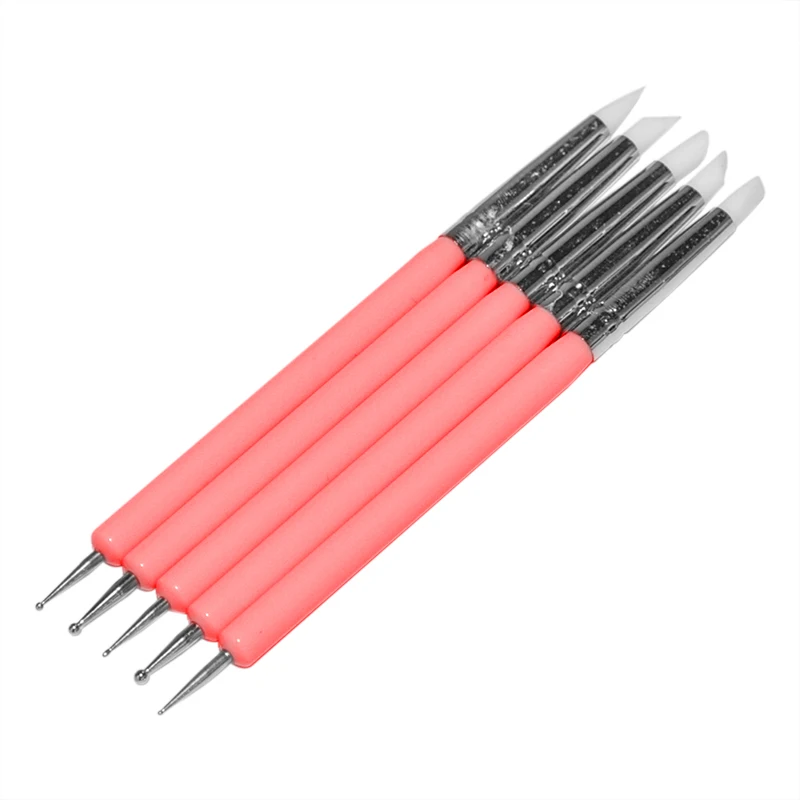 5 шт. силиконовые шарики для дизайна ногтей|Инструменты изготовления керамики| |