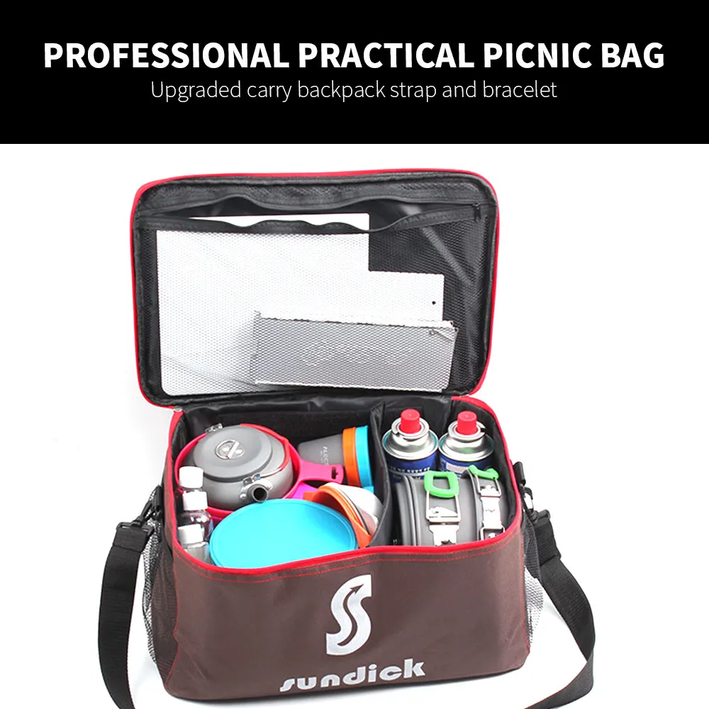 Сумка для кемпинга на открытом воздухе походов пикника Портативная сумка