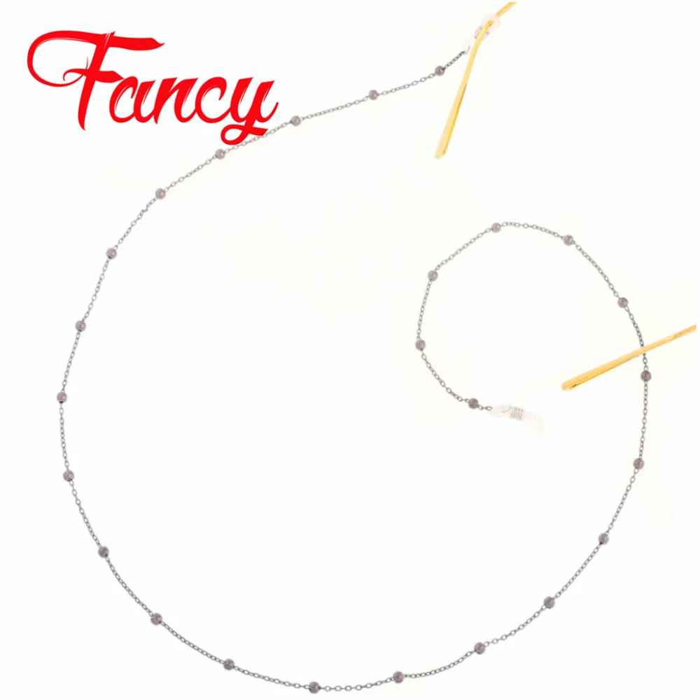 Модные серебристые и золотые солнцезащитные очки для чтения цепочка очков шнуры