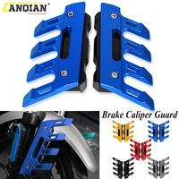 motorcycle front fender side brake caliper guard for honda nc700x nc700s nc700 nc 700x 700s mudguard slider lower fork protector