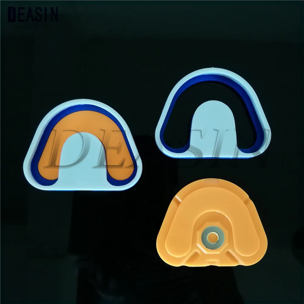 6 шт. магнитные пластины для стоматологической лаборатории в форме основания |