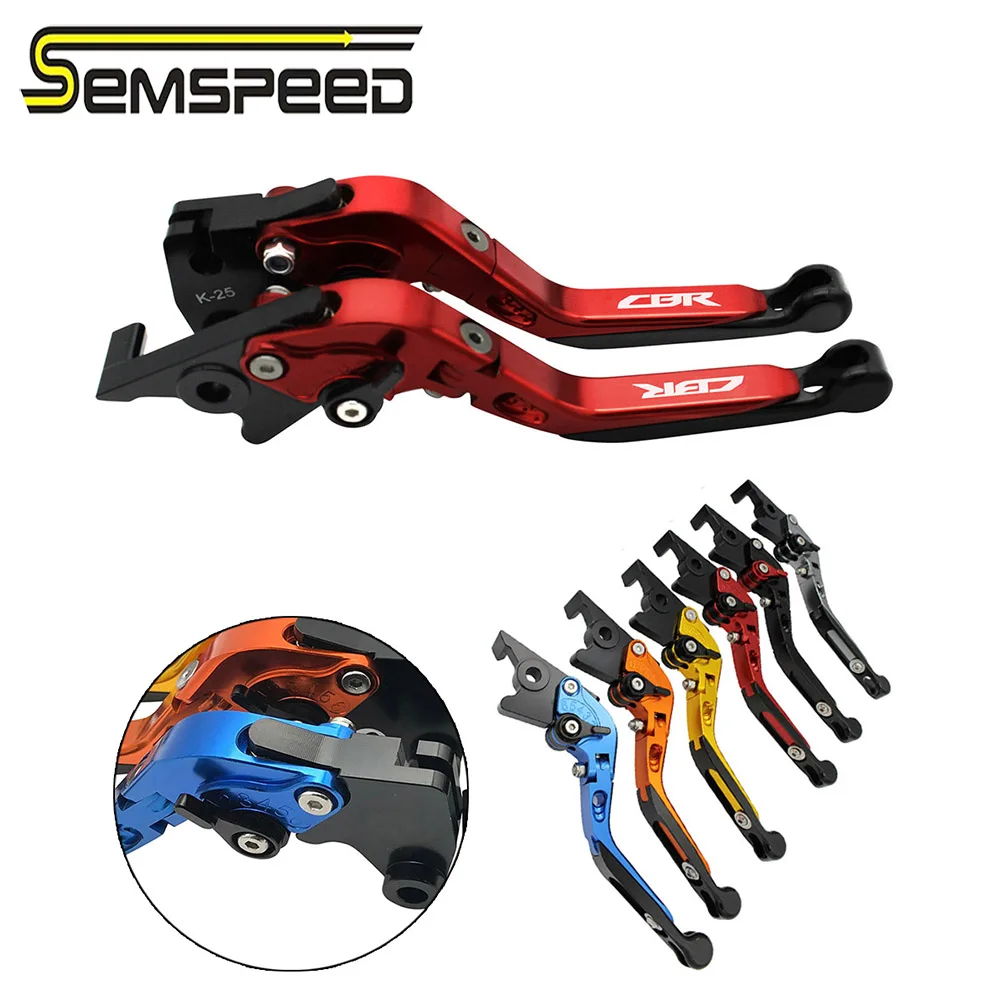 

Logo CBR For Honda CBR500R CBR300R CBR250R CBR 500R 300R 250R Motorbike Adjustable Folding Extendable Clutch Brake Levers Grips