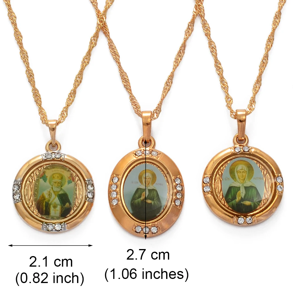 Ожерелье Anniyo святая Матрона Московская слепая невинная православная церковь и