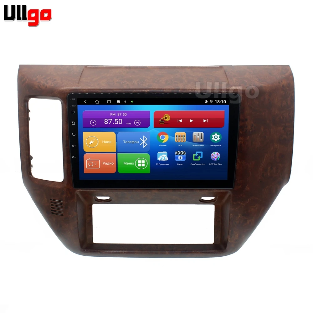 Автомобильный радиоприемник 9 дюймов Octa Core Android GPS для Nissan Safari патруль Y61 2004 2010