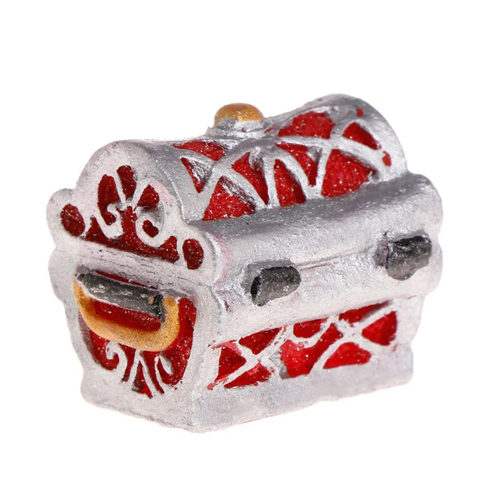 Сундук с сокровищами античный креативный аквариум украшение для аквариума