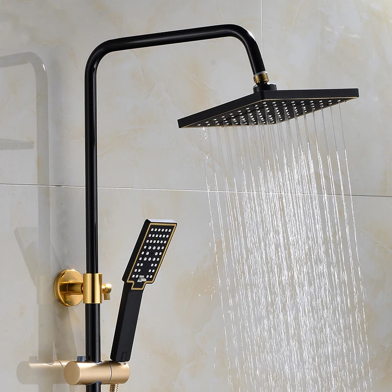 Душевая система Torneira Duche алюминиевый смеситель с круглыми дисками верхний