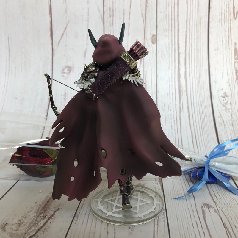 14cm sylvanas action figure toys windrunner darkness ranger lady pvc figure for collection annie brinquedos model free global shipping