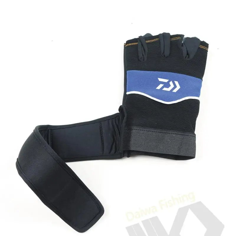 

Daiwa Fishing Gloves Men Breathable Fitness Cycling Sports Full Finger Fishing Gloves Summer with Wrist Support Touch Screen