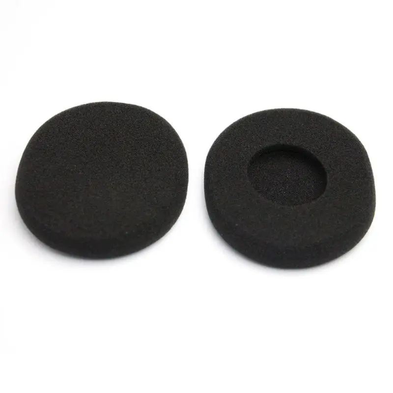 

A Pair Of Ear Pads Soft Foam Noise Isolating Replacement Earbud Covers Headphones Cushions For L-ogitech H800