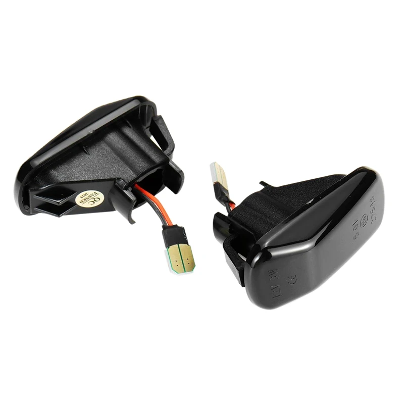 Black Dynamic Led Side Marker Turn Signal Light Lamp for Honda Accord Coupe Civic EG3 S2000 AP1 Integra Type-R NSX NA1 Repe | Автомобили и