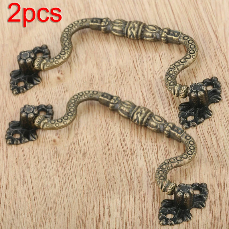 Антикварные бронзовые ручки арки двери шкафа ящика ретро|Крючки| |