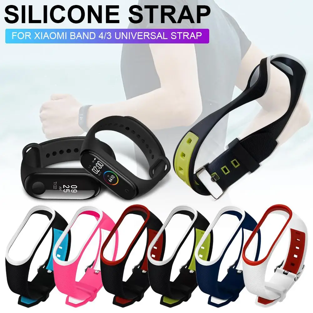 

for Xiaomi Bracelet 4 Replacement Strap for Xiaomi 3/4 Universal Replacement Wristband