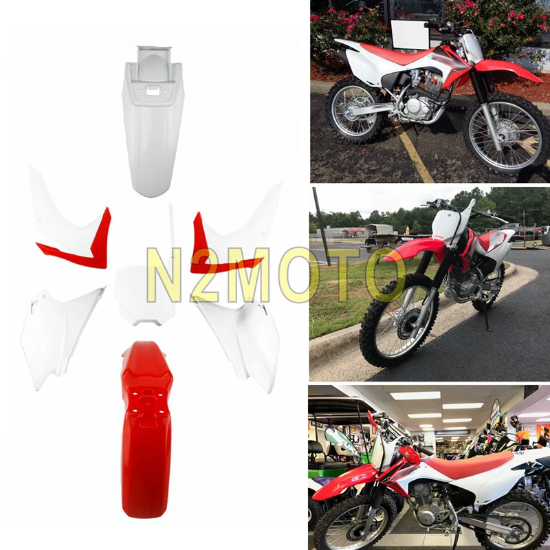 

Motorcycle Plastic Fairing Body Cover Kits Rear Front Number Plate Fenders Mudguard For Honda CRF 230 F CRF230F 2015-2018 2019