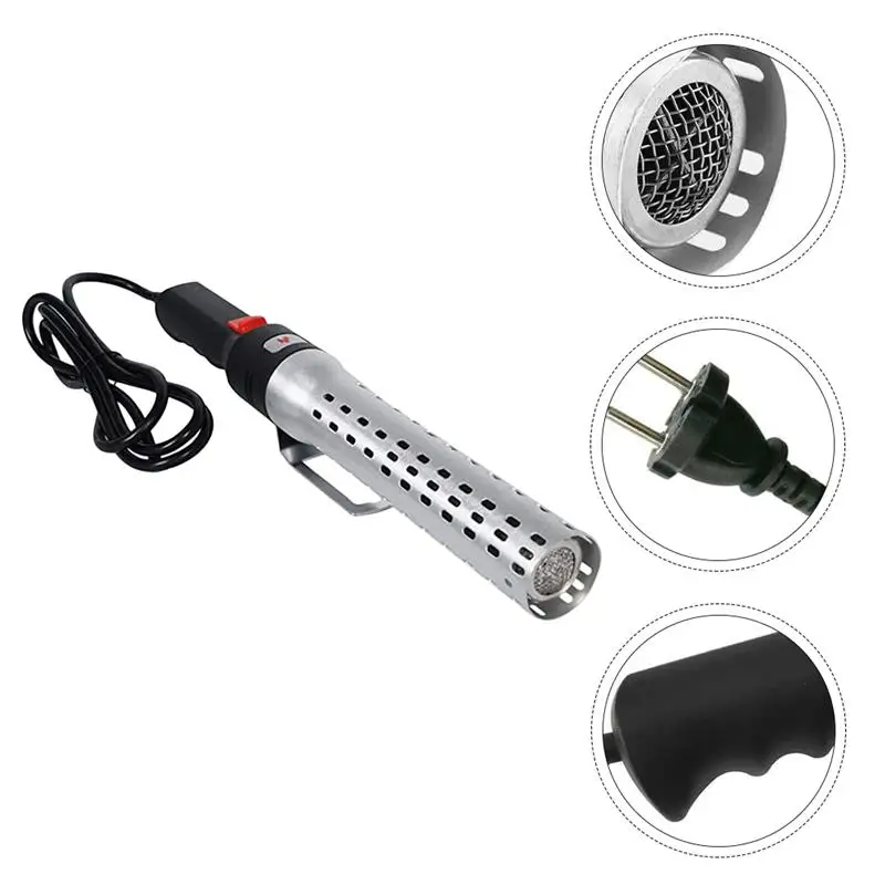 

1 PC 2000W Stainless Steel Charcoal Lighter Charcoal Blower for Fire Pit Grilling