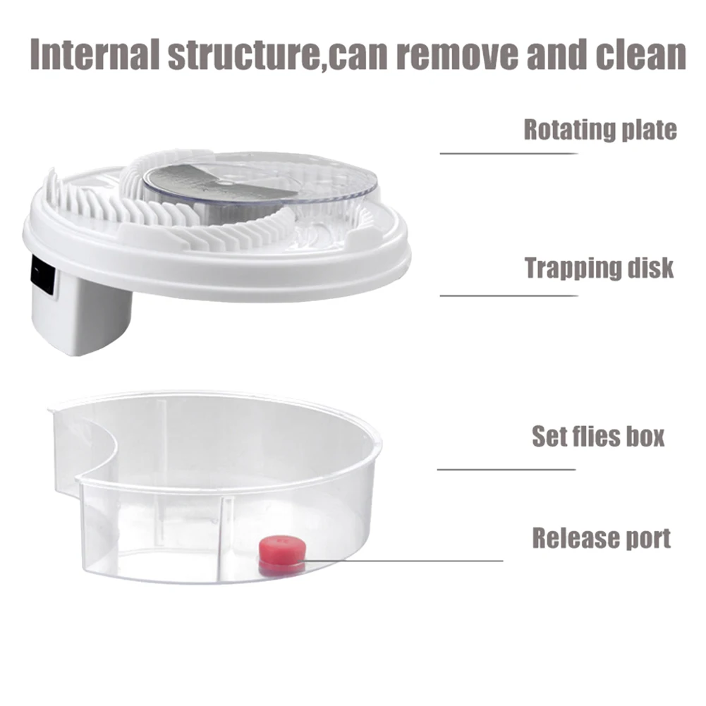 

USB Electric Fly Trap Anti Fly Automatic Flycatcher Insect Pest Control Catcher Mosquito Fly Trap Catching Usb Killer Device